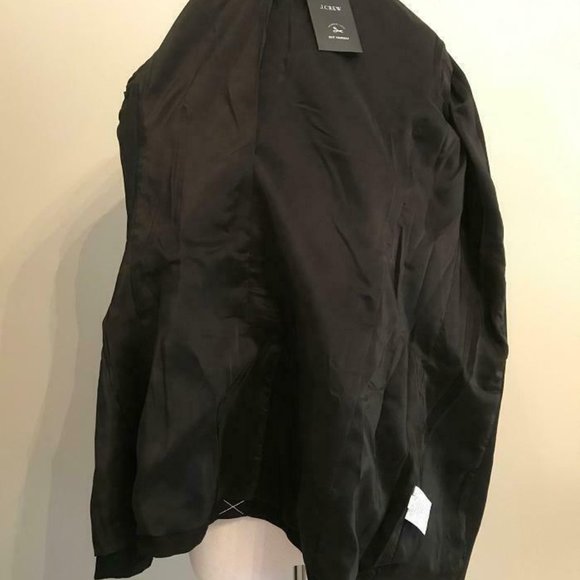 NWT J.Crew Tall French Girl Blazer Size 2T Black $148 Retail Style H6287 - Picture 5 of 6